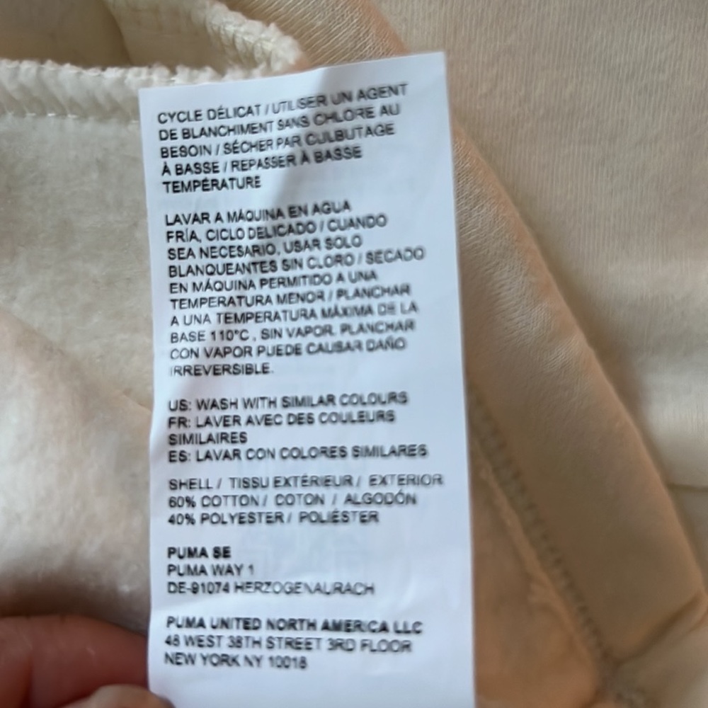 Puma Girl Hoodie with Pockets - Picture 3 of 3